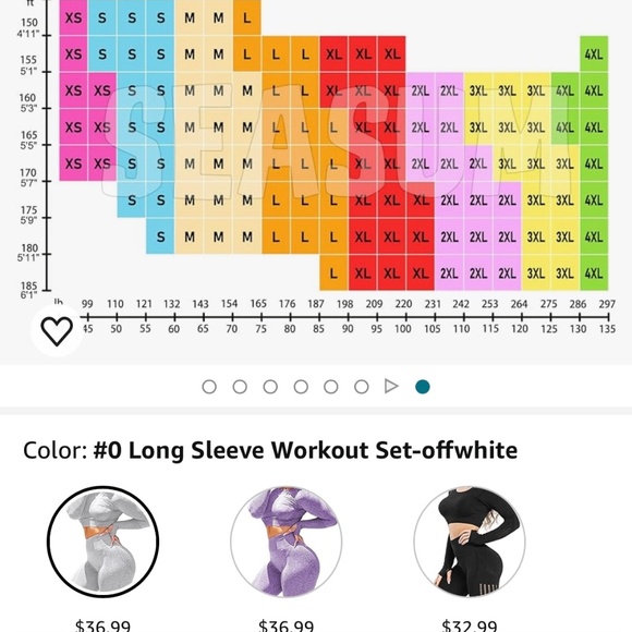 Seasum - Long Sleeve Workout Set Top and Leggings - Picture 6 of 8